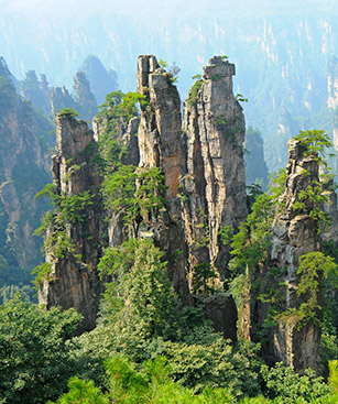 Chine Zhangjiajie Parc National