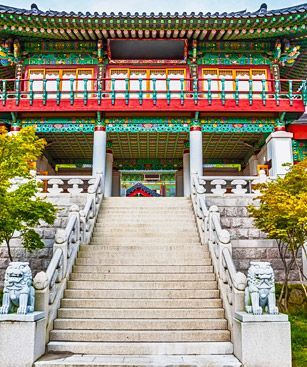 Daegu Temple Traditionnel