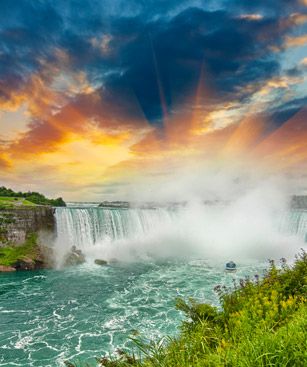 Niagara Falls Etats Unis Chutes Du Niagara