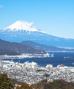 Shizuoka Japon Mont Fuji Ville