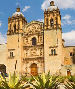 Oaxaca Santo Domingo Church City