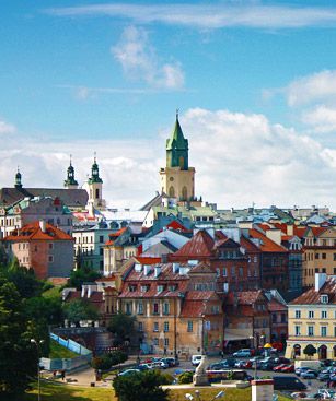 Lublin Panorama Vieille Ville