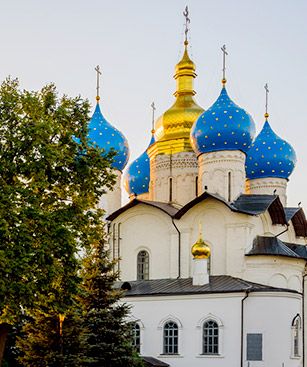 Blagoveshchensk Cathedrale Annonciation Crepuscule