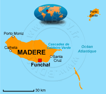 Carte de Madère