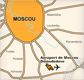 Plan de lAéroport de Domodedovo
