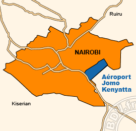 Plan de lAéroport Jomo Kenyatta