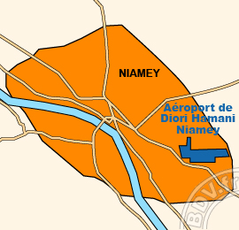 Plan de lAéroport de Diori Hamani - Niamey