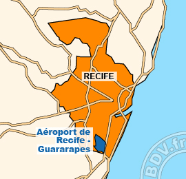 Plan de lAéroport international de Recife - Guararapes