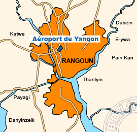 Plan de lAéroport de Yangon