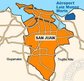 Plan de lAéroport international Luiz Munoz Marin