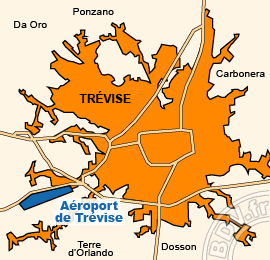 Plan de lAéroport de Trévise