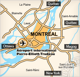 Plan de lAéroport Pierre Elliot Trudeau