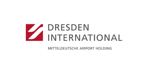 Logo de lAéroport International de Dresde