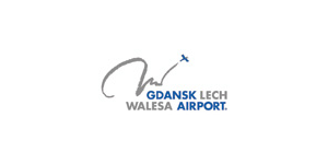 Logo de lAéroport de Gdansk
