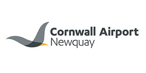 Logo de lAéroport de Newquay Cornwall