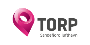 Logo de lAéroport de Torp Sandejford
