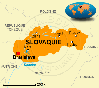 vol destination slovaquie