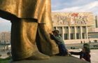 Albanie: Statue
Vol Tirana