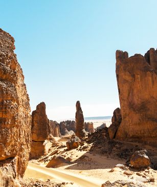 Ouargla Tassili Ahaggar Rocher