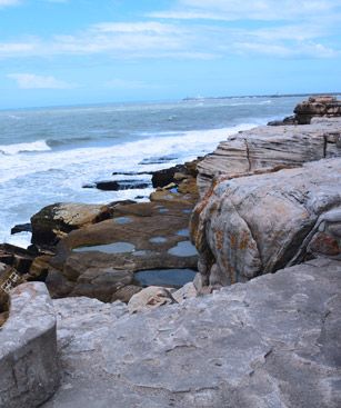 Mar Del Plata Plage Rocheuse