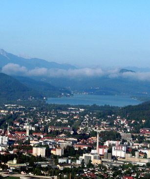 Klagenfurt Vue Aerienne