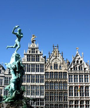 Anvers Fontaine Brabo Hotel De Ville