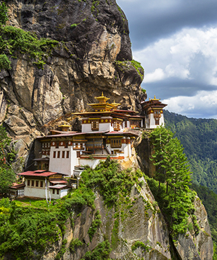 Paro Montagne Bhoutan
