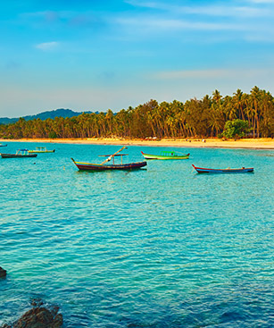 Thandwe Birmanie Myanmar Plage