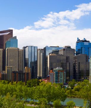 Calgary Panorama Gratte Ciel