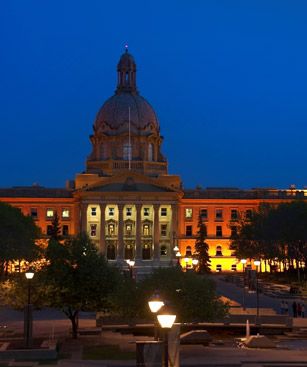 Edmonton Alberta Legislature Building