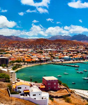 Mindelo Vue De La Cote