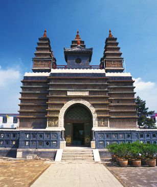 Hohhot Temple Cinq Pagodes