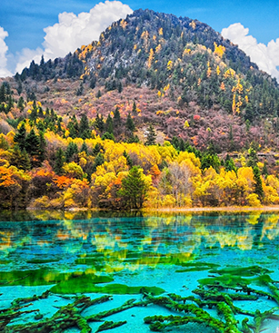 Chine Jiuzhaigou Lac