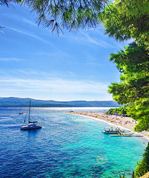 Ile De Brac Bateau Mer