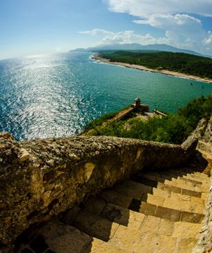 Santiago De Cuba Forteresse Mer Caraibes