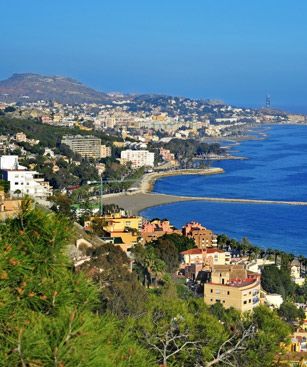 Malaga Vue Panoramique Cote