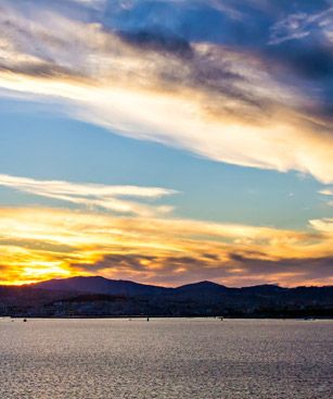 Vigo Colorful Daybreak Harbor