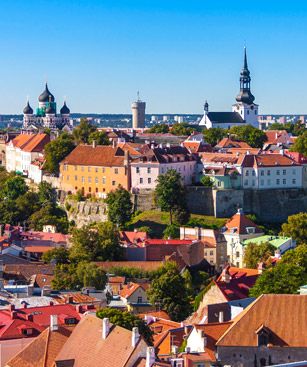 Tallinn Chateau Vue Aerienne