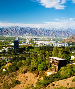 Burbank Vue Aerienne