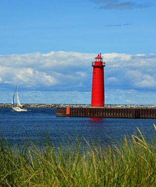 Muskegon Phare Rouge