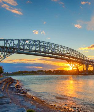 Port Huron Pont Blue Water