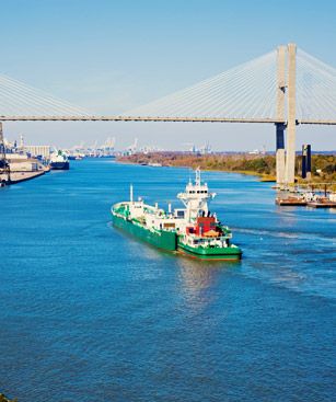 Savannah Port Pont Talmadge Memorial