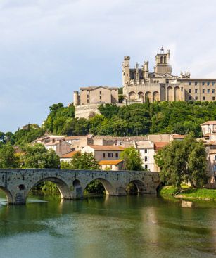 Beziers Pont Vieux Cathedrale Saint Nazaire