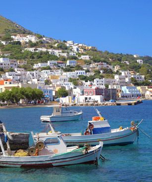 Leros Port Peche Agia Marina