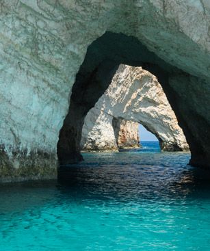 Zakinthos Grottes Bleues