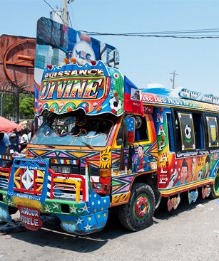 Port Au Prince Tap Tap Bus