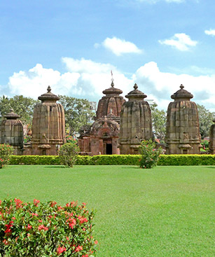 Bhubaneswar Temple Jardin