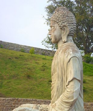 Chandigarh Statue Buddha Garden Silence
