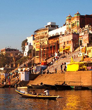 Varanasi Ghat Rive Gange