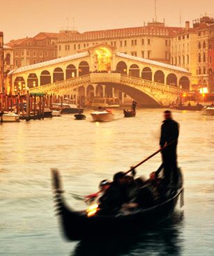 Venise Gondole Grand Canal